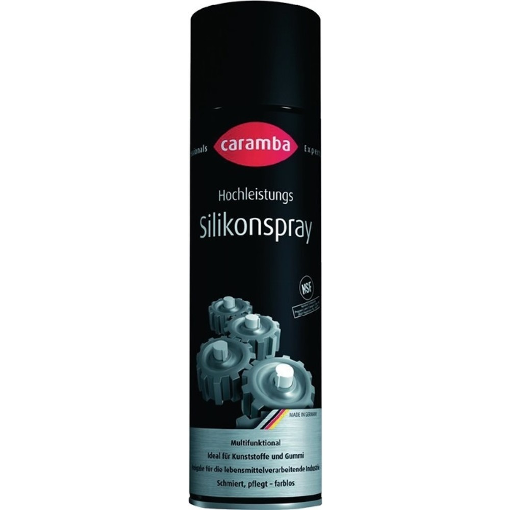 CARAMBA Hochleistungssilikonspray farblos NSF H2 500 ml Spraydose Duo-Spray