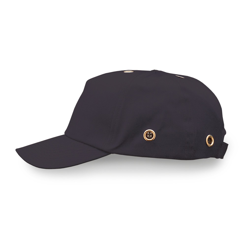 Workcap avec calotte ABS, EN 812, noir