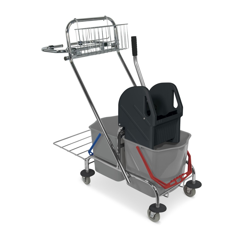 Chariot double baquet BASIC chromé