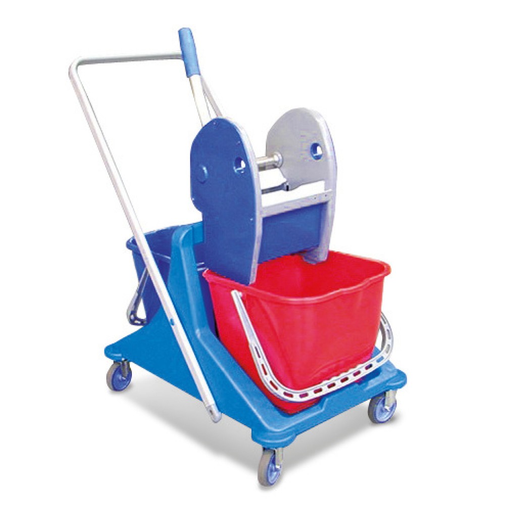 Chariot de ménage Harema® Profi, 2 seaux de 15 litres