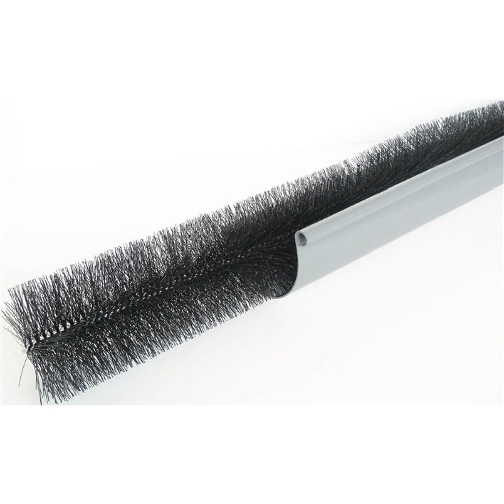 Brosse protège-gouttières largeur 100-125 mm longueur 1,2 m noir PROTEKTOR