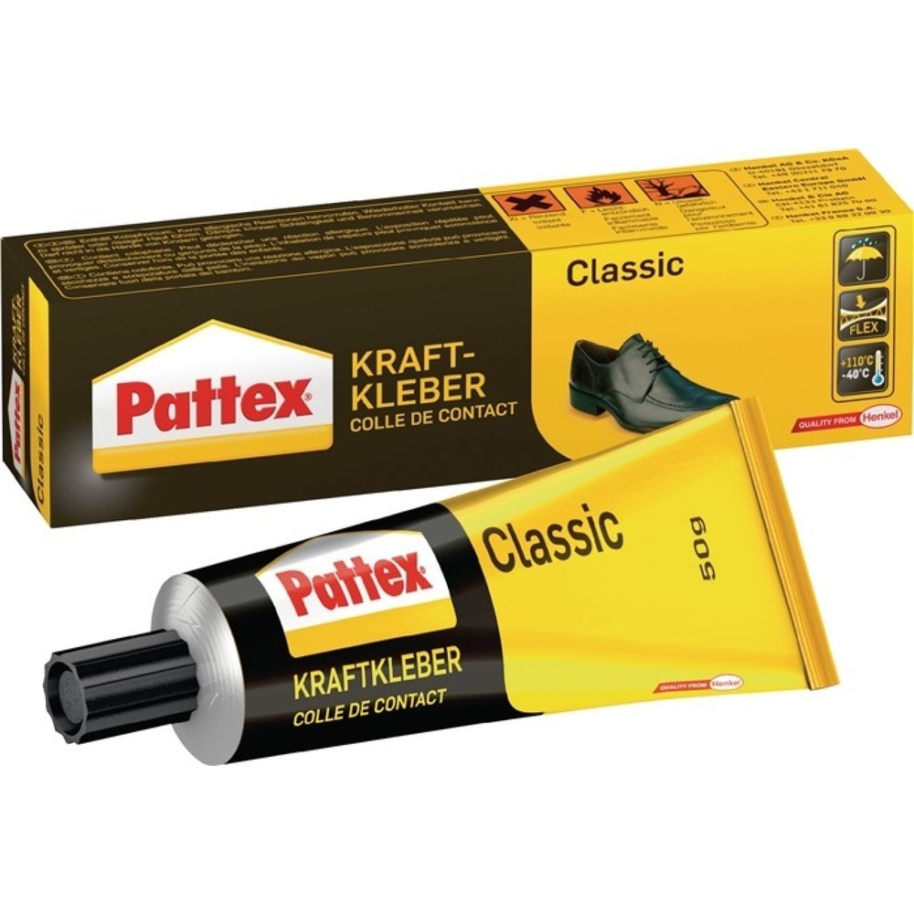 Colle forte Classic Liquid -40 degr. C à +110 degr. C 50 g tube PATTEX