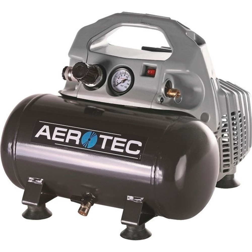 Compresseur Airliner Silent AEROTEC 70 l/min 0,3 kW 6 l AEROTEC