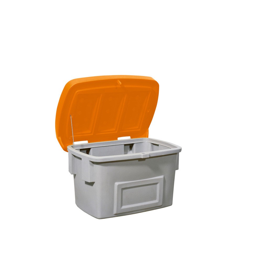 Conteneur grain SB 200, gris/orange, 200 litres