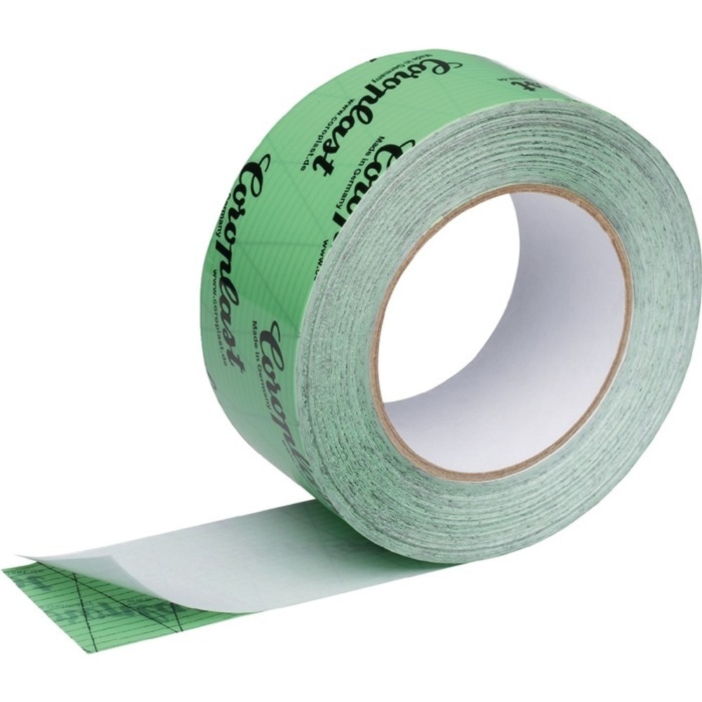 COROPLAST Bande adhésive spéciale film 1410 RPX, longueur 25 m largeur 60 mm, vert, rouleau