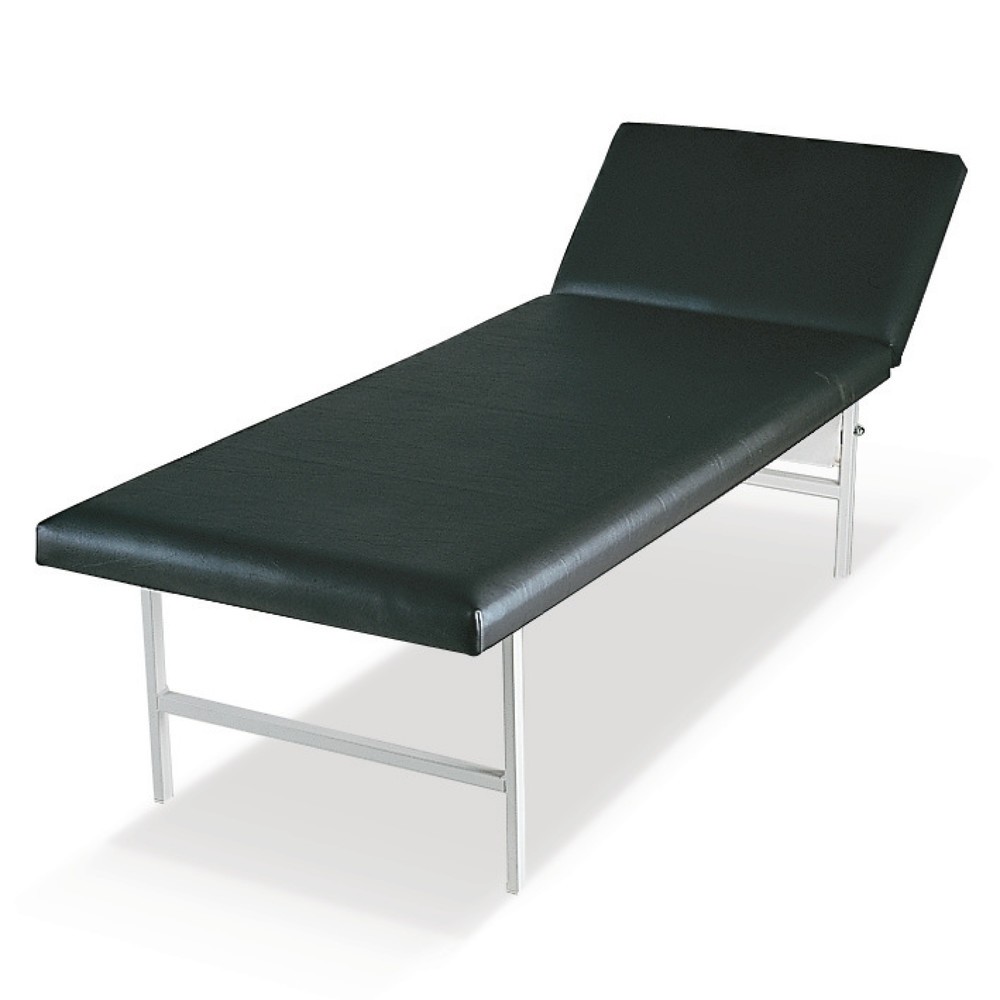 Couchette de salle de repos SÖHNGEN®, fixe, partie supérieure réglable, noir