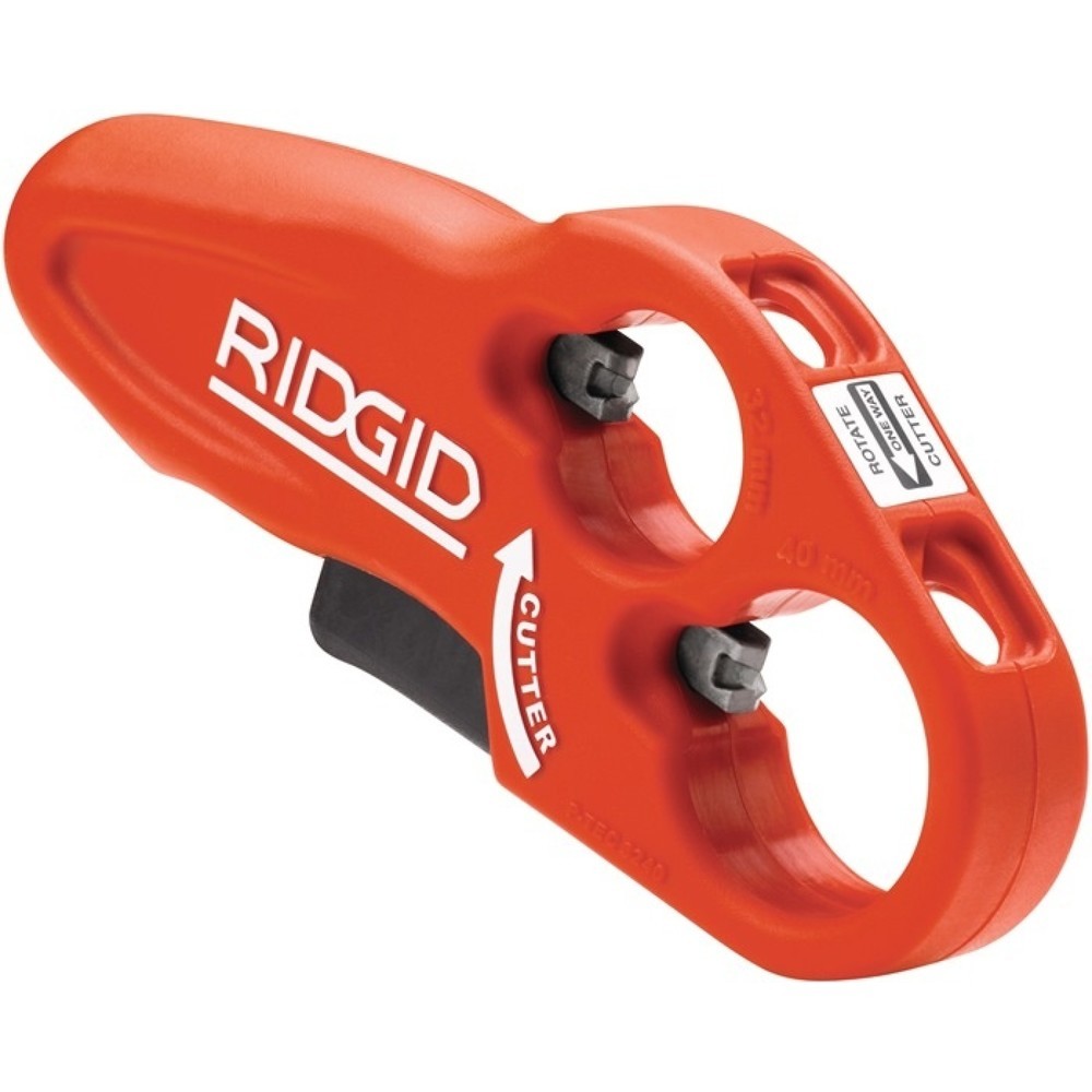 Coupe-tube P-TEC 32 et 40 mm Tubes en plastique RIDGID