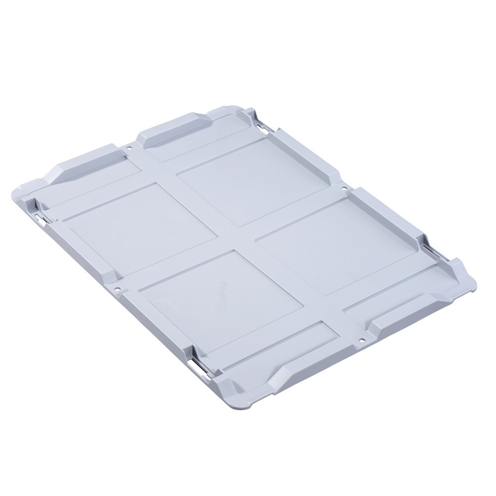 Couvercle de protection, sans fermetures pour bac empilable format Europe, pour lxP 400 x 300 mm