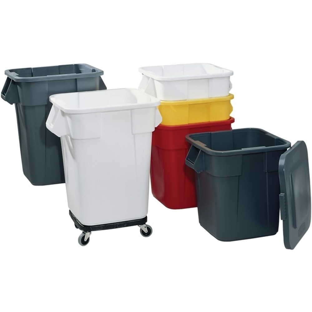 Couvercle plat adapté à conteneur polyvalent 105 l RUBBERMAID