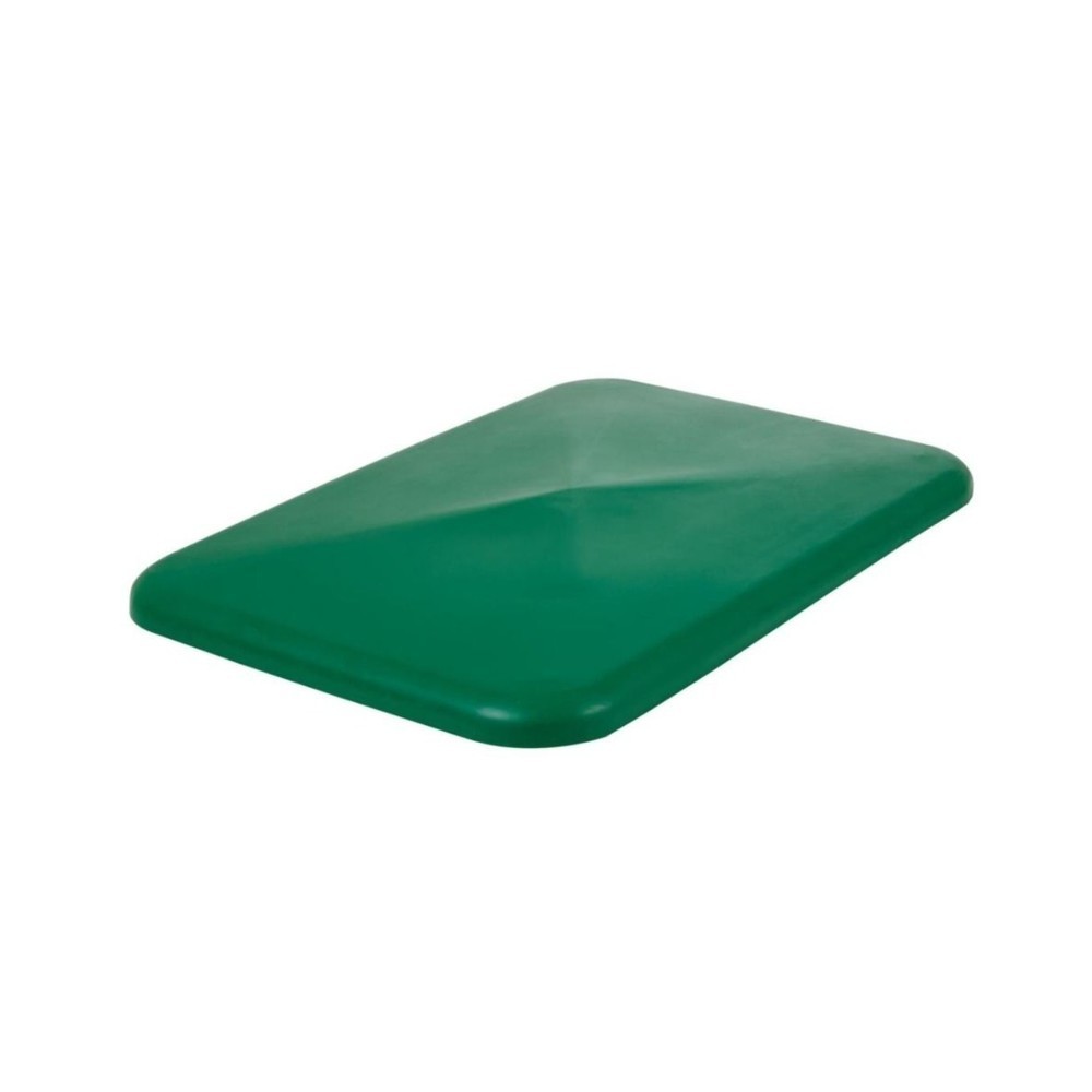 Couvercle pour bac à roulettes BASIC, H x l x P 85 x 1 308 x 699 mm, vert