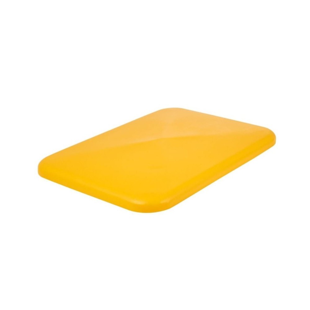 Couvercle pour bac à roulettes BASIC, H x l x P 85 x 1 308 x 699 mm jaune