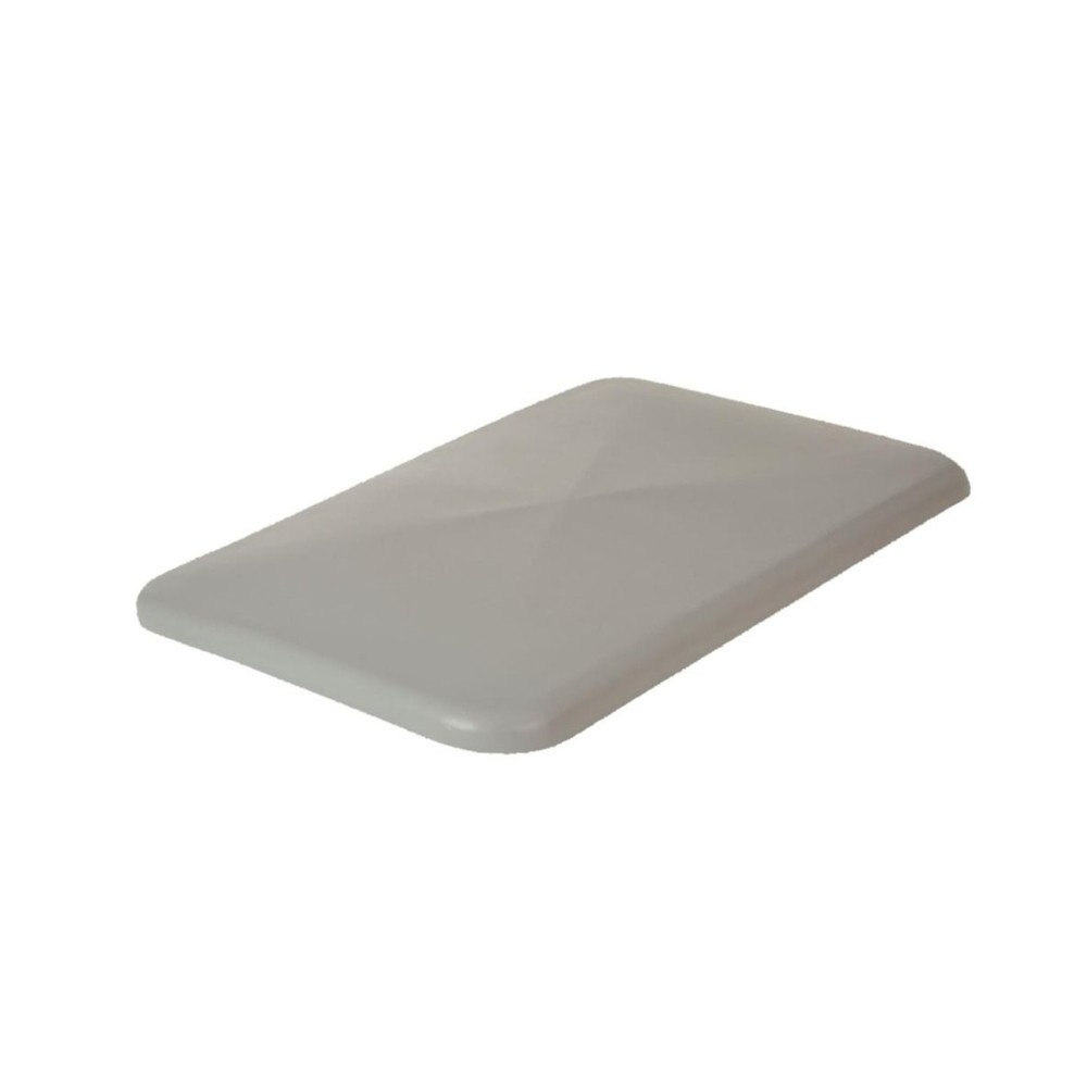 Couvercle pour conteneur à roulettes BASIC, H x l x P 40 x 680 x 450 mm, gris