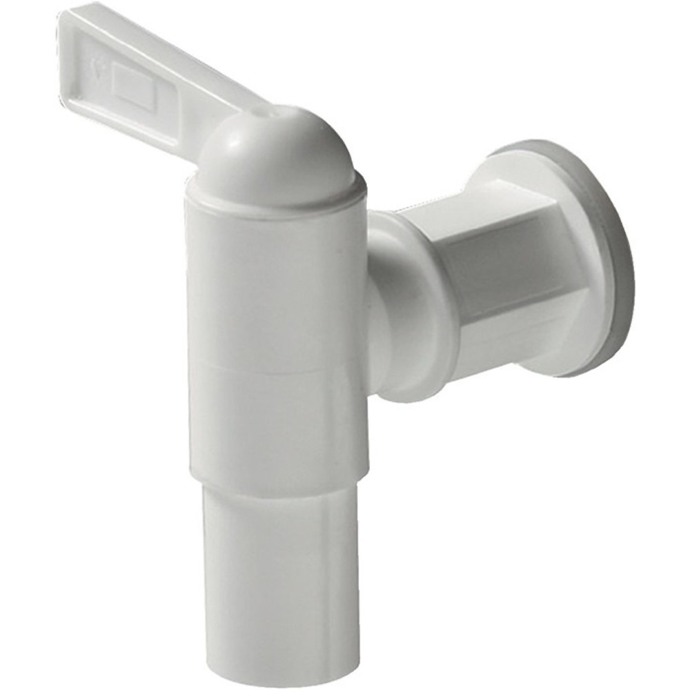 Robinet d'écoulement CRAEMER, 19,05 (¾″) mm, plastique blanc