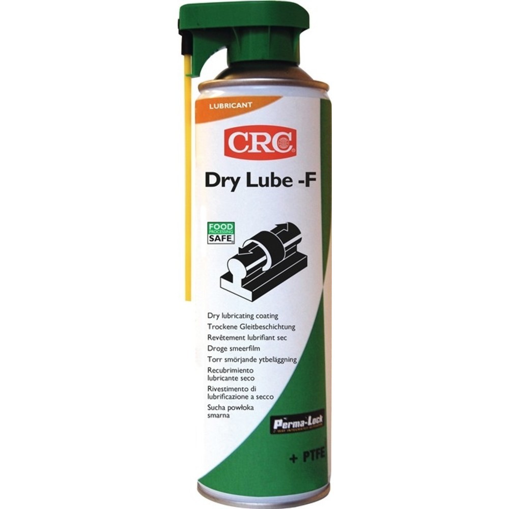 CRC Lubrifiant sec DRY LUBE-F, NSF H1, blanc, aérosol, 500 ml