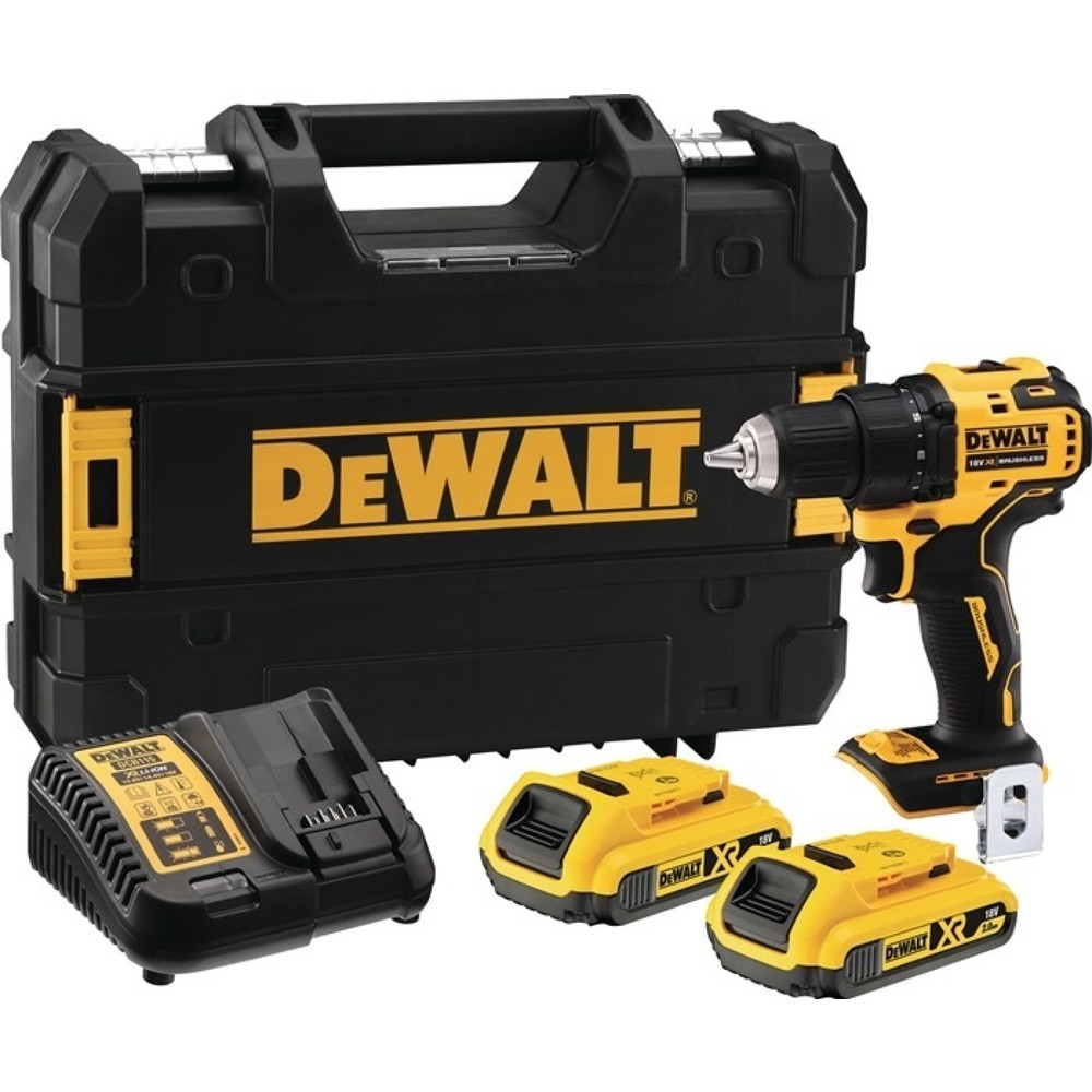 DEWALT Akkubohrschrauber DCD 708 D2T, 1,5-13 mm, 18 V 2 Ah