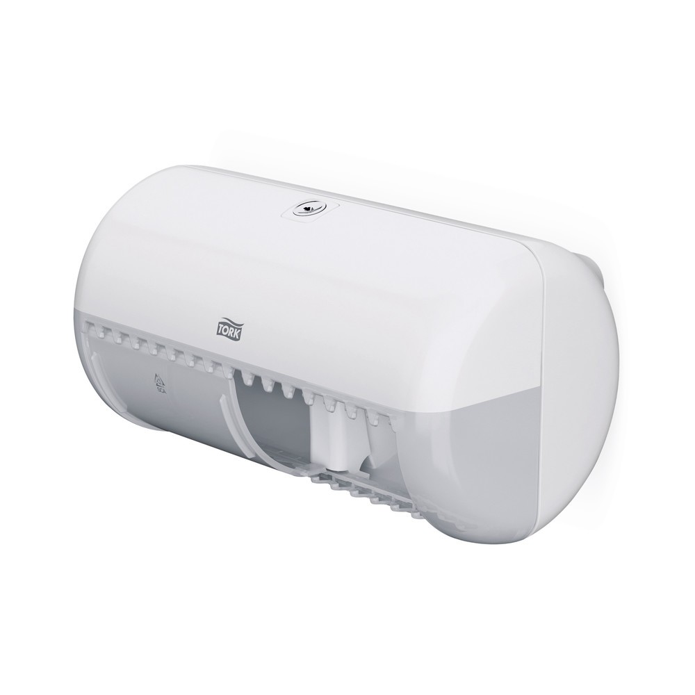 Distributeur de papier-toilette TORK® MINI, blanc, quartz