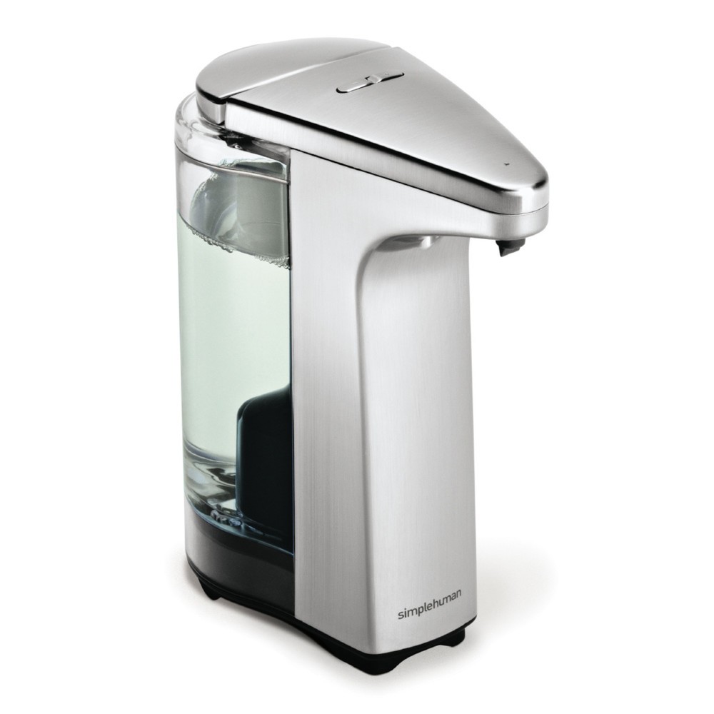 Distributeur de savon SIMPLEHUMAN avec capteur, 0,22 litre