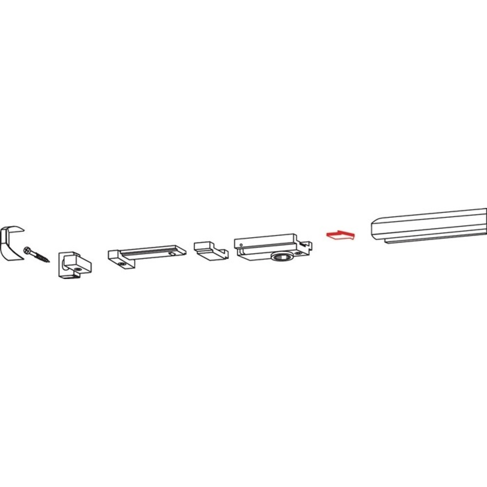 DORMAKABA Rastfeststelleinheit, 145 °, für TS 90 Impulse