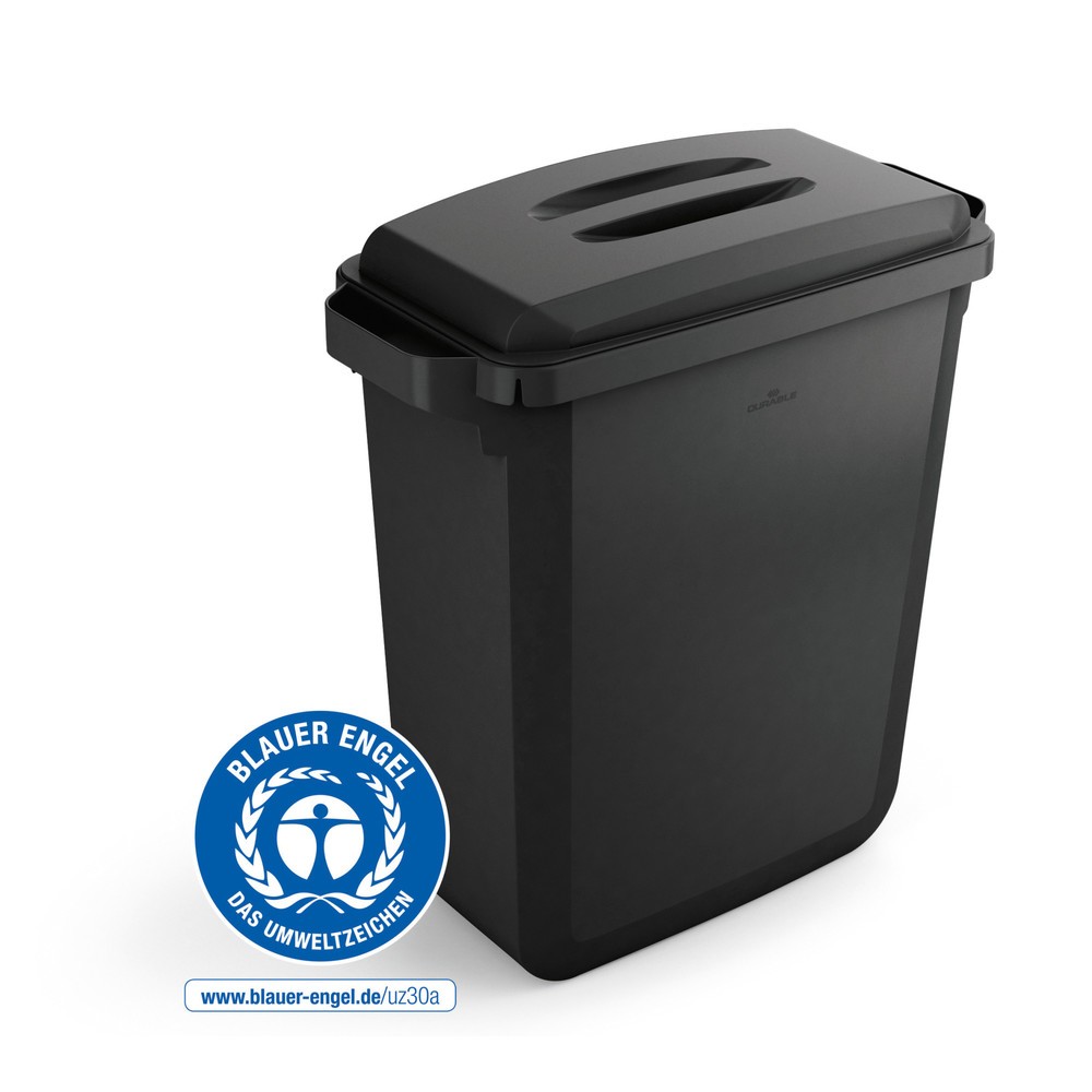 DURABLE Conteneur à déchets DURABIN® ECO 60L avec couvercle