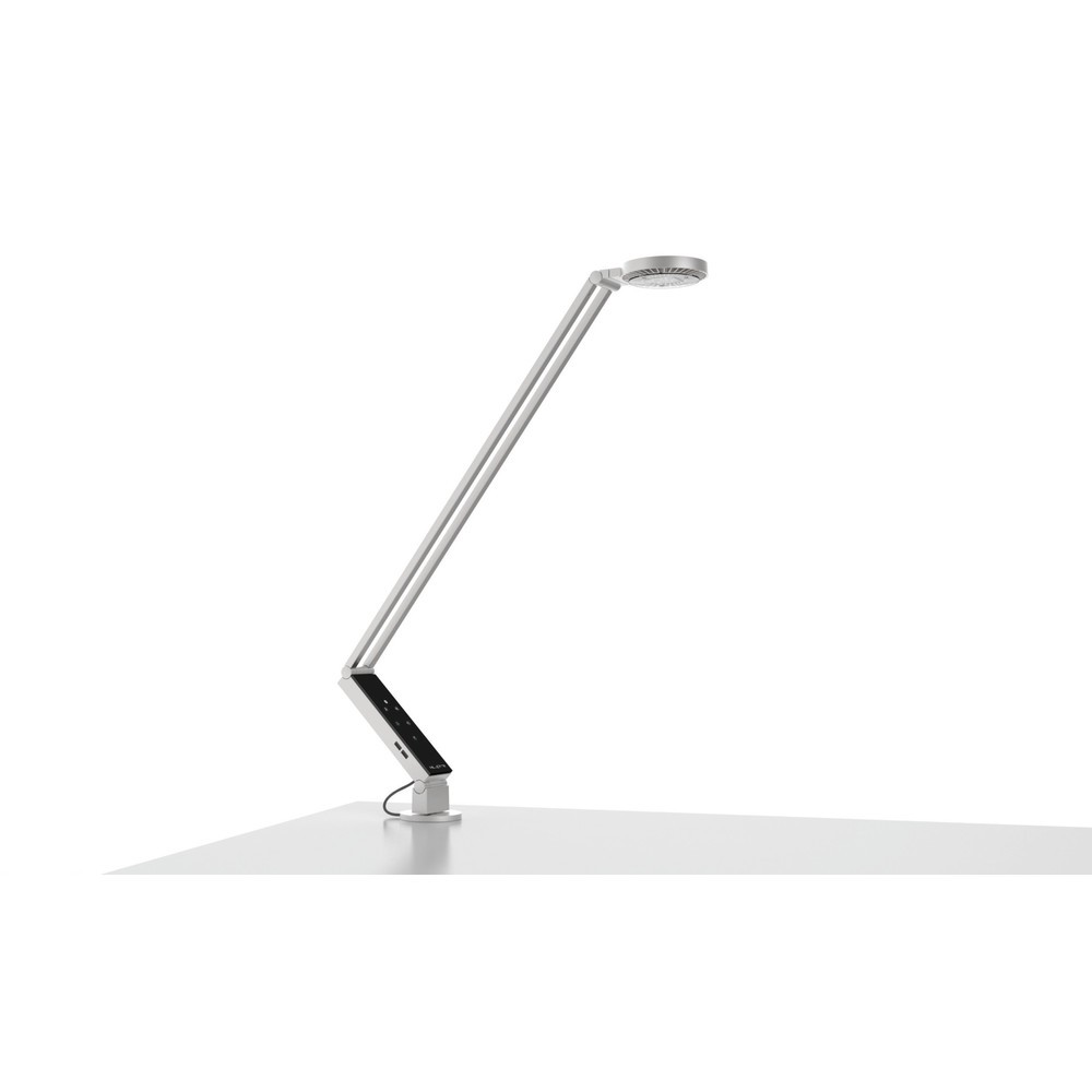 DURABLE Lampe de table LUCTRA® TABLE PRO 2 RADIAL PIN, argent métallisé