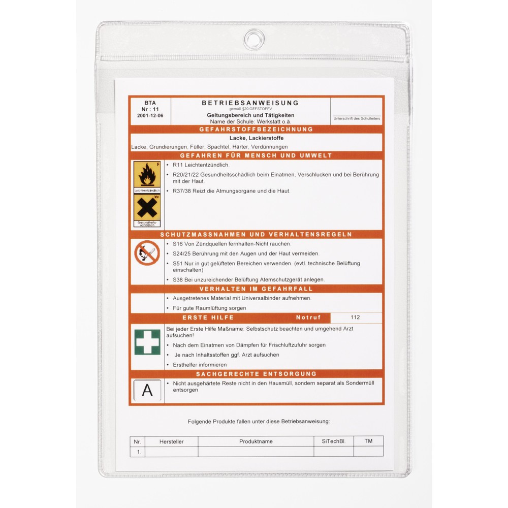 DURABLE SICHTTASCHEN DIN A5 150 Stück