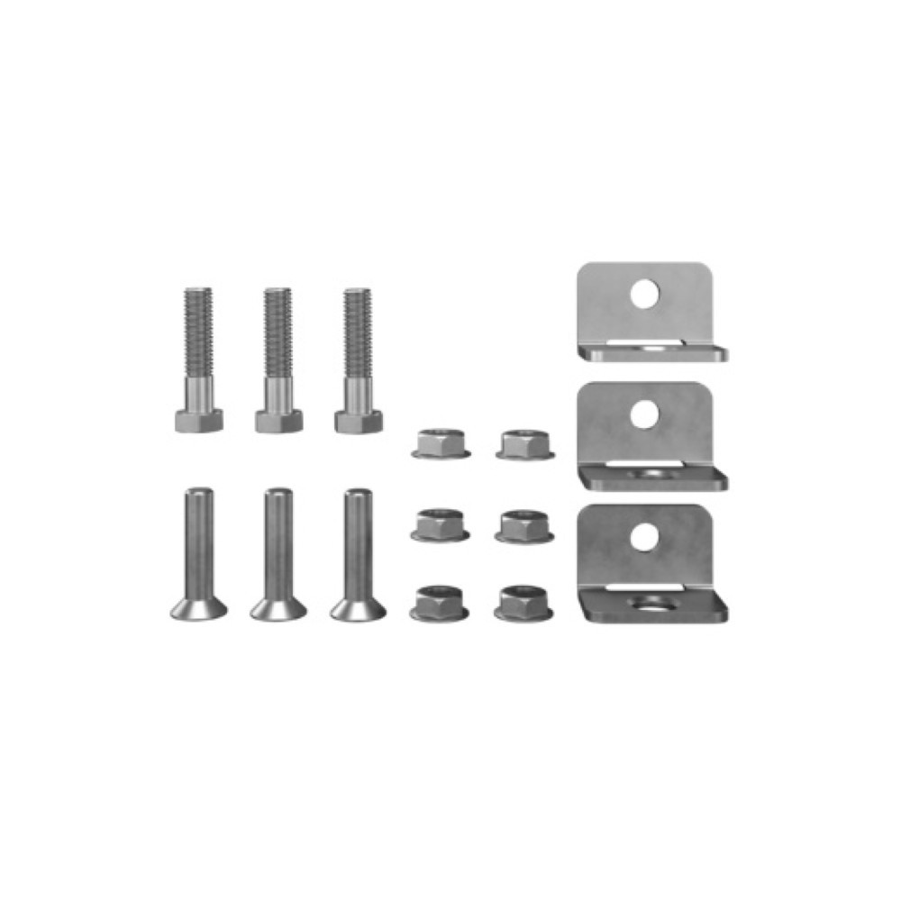 Eckverbinder für TROAX® Trennwandsystem, 3 Stk/VE