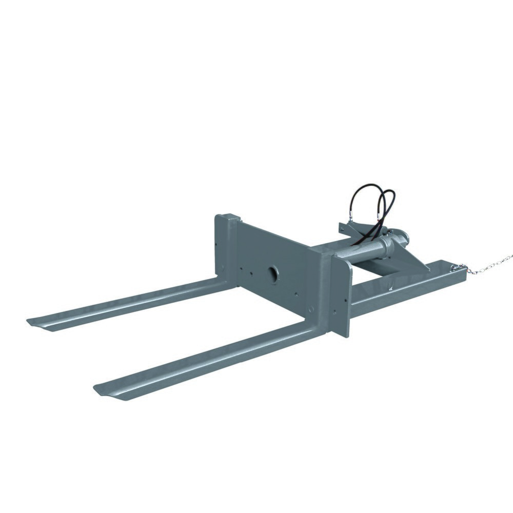 Produktabbildung Nr. 1: Eichinger® Basculeur de benne hydraulique pour conteneur avec fourreaux, 1 500 kg, gris anthracite