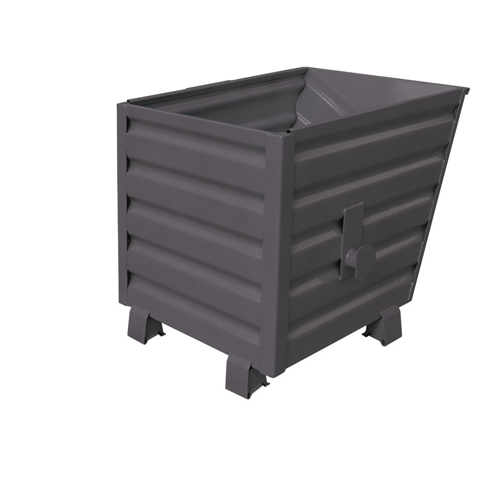 Eichinger® Benne empilable, 1 000 kg, 500 litres, gris anthracite