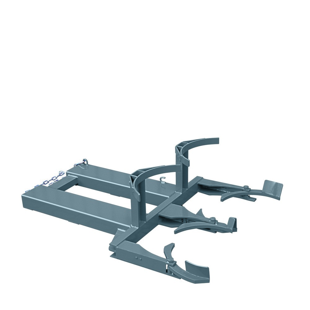 Eichinger® Fassheber für stehende Fässer, 1 x 120 L Fass, anthrazitgrau