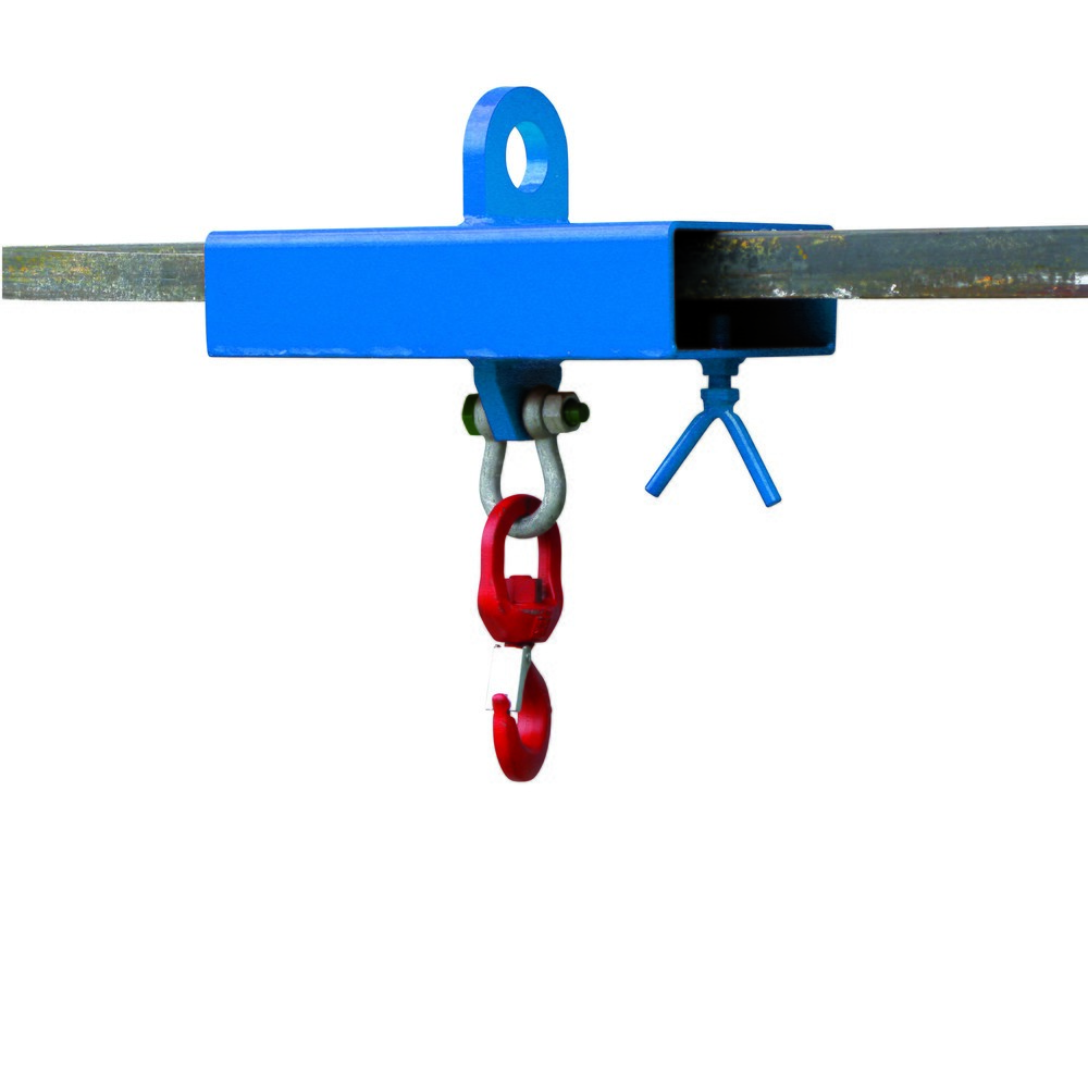 Eichinger® Lasthaken Stapler-Aufsatz für 1 Zinken, 1000 kg,  enzianblau