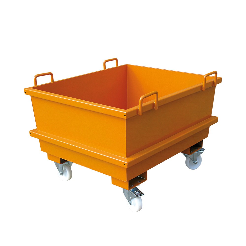 Eichinger® Universal-Container, 1000 kg, 300 Liter, reinorange