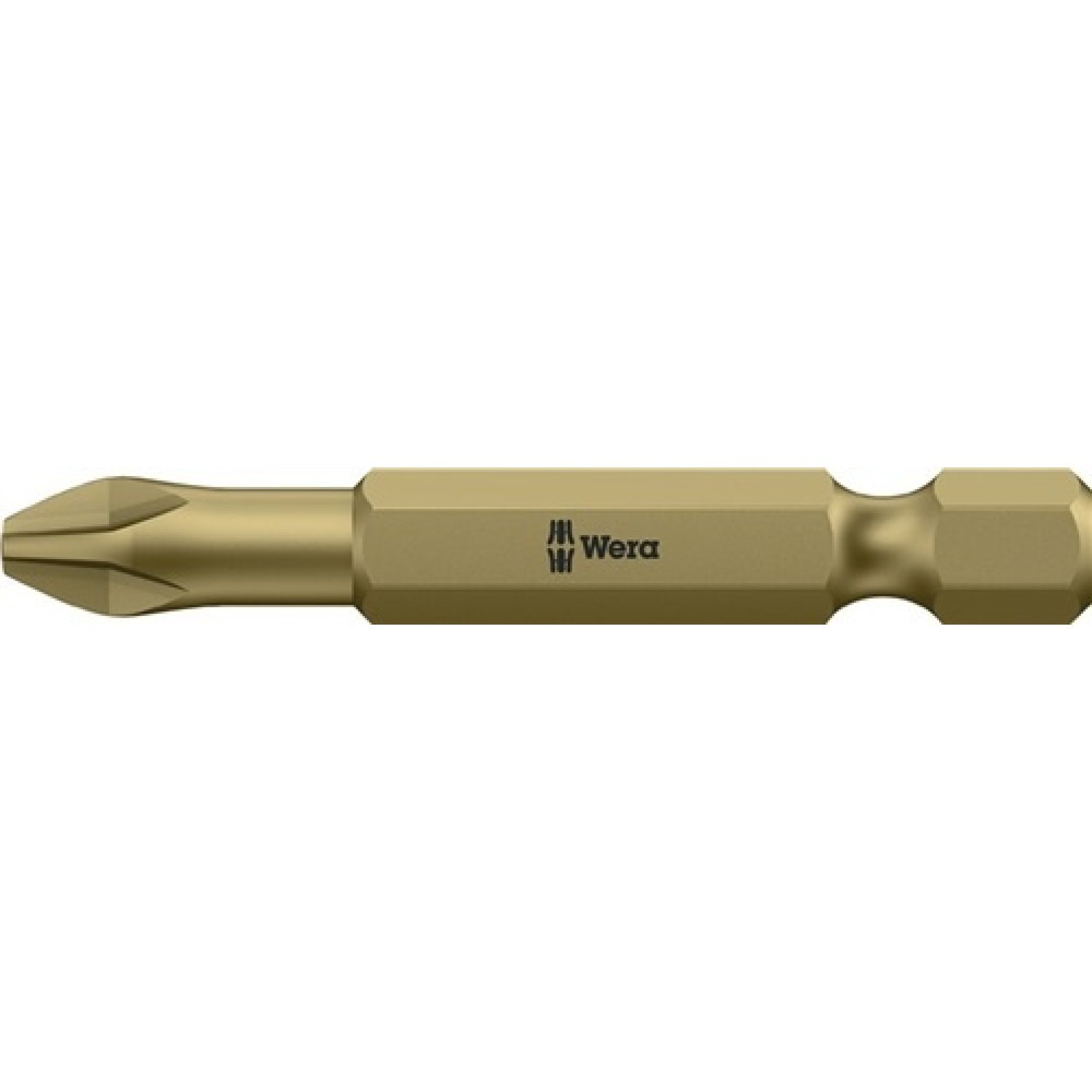 Embout 851/4 TH 1/4 po. PH 1 longueur 50 mm zone de torsion, extra-dur WERA