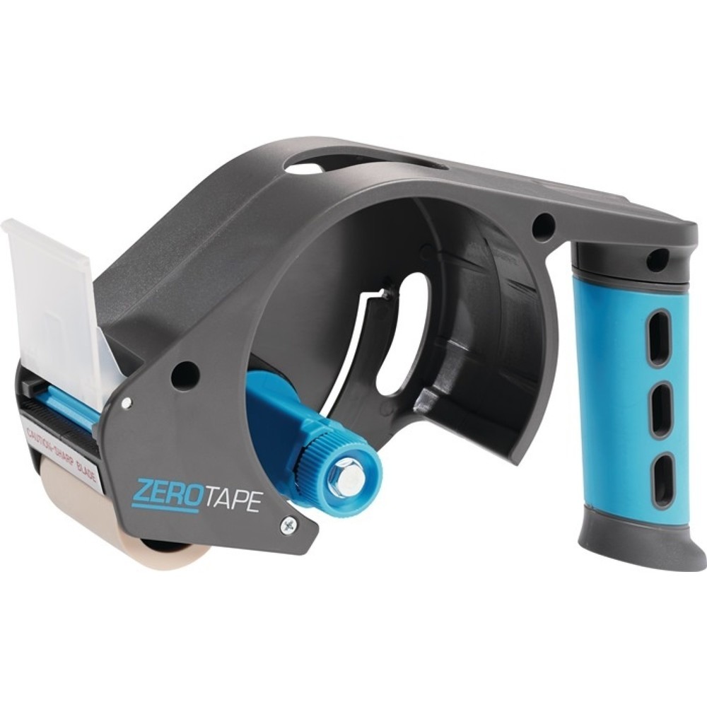 ENVIROPACK Dérouleur manuel ZEROTAPE®, bleu, plastique, pour largeur de feuillard 48 mm