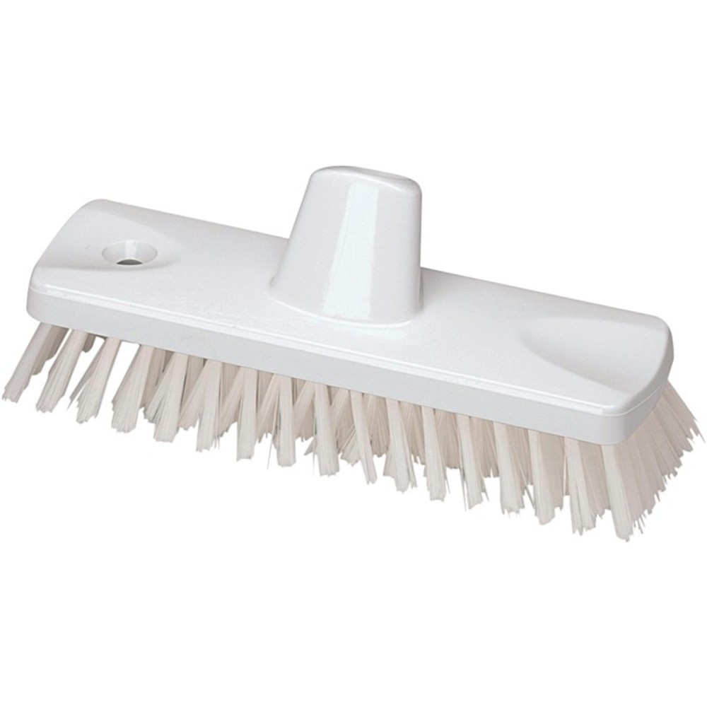 Balai brosse HACCP longueur 300 mm épaisseur des poils 0,50 mm blanc NÖLLE