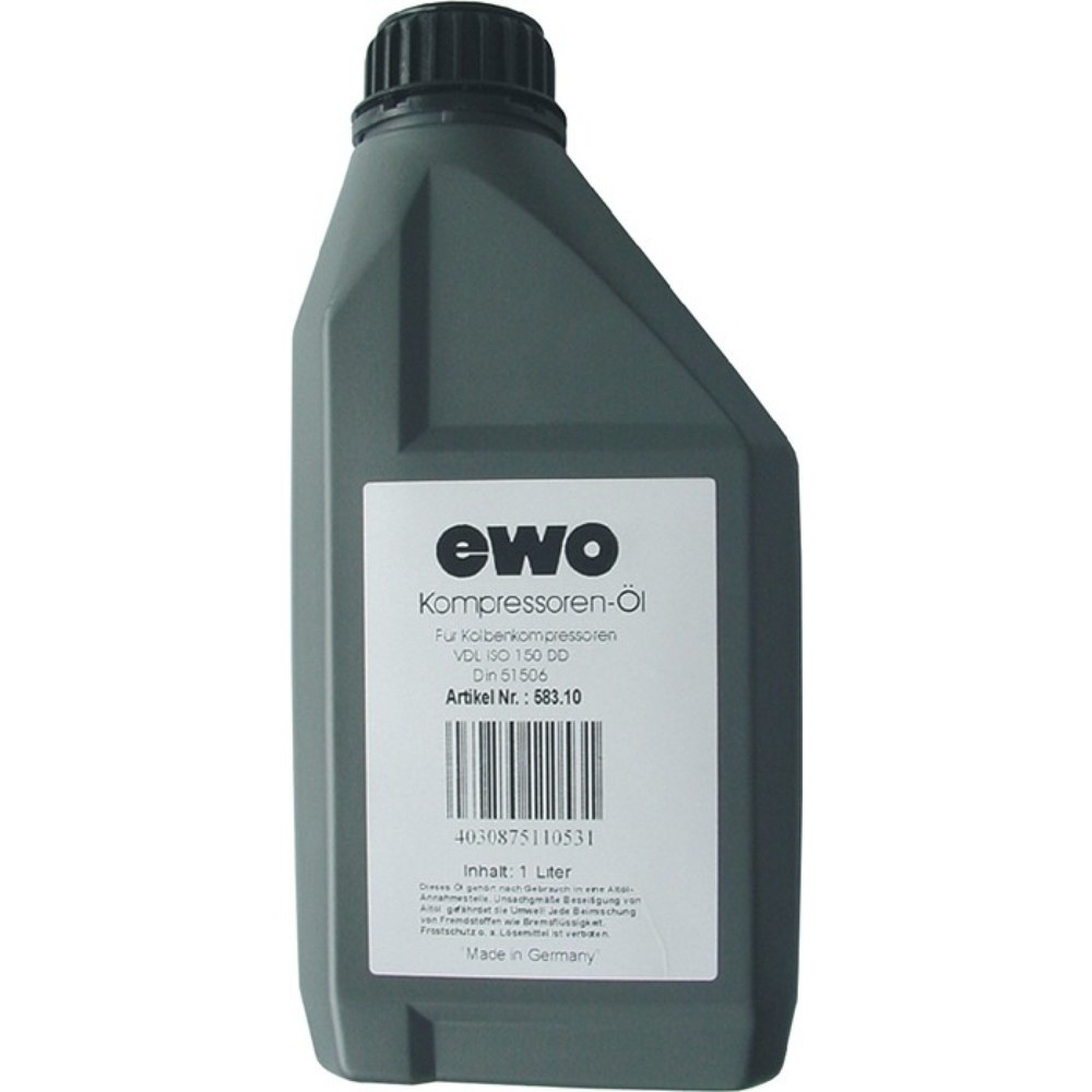 EWO Kompressorenöl 1l Flasche