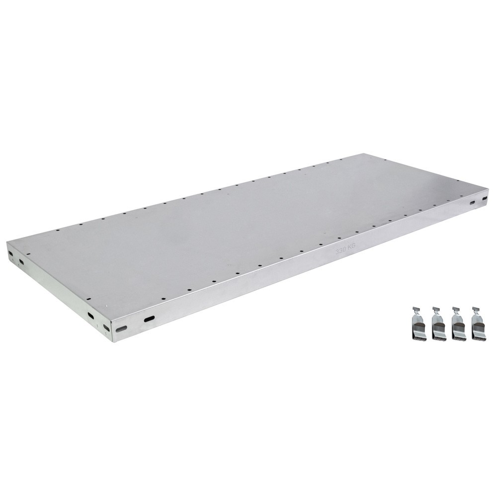 Produktabbildung: Fachboden, verzinkt, für SCHULTE Fachbodenregal Steckmontage, FL 330 kg, BxT 1.000 x 500 mm