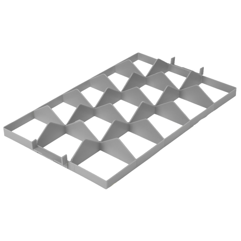 Fachwerkeinsatz für Gläserkiste, 3x5 oben