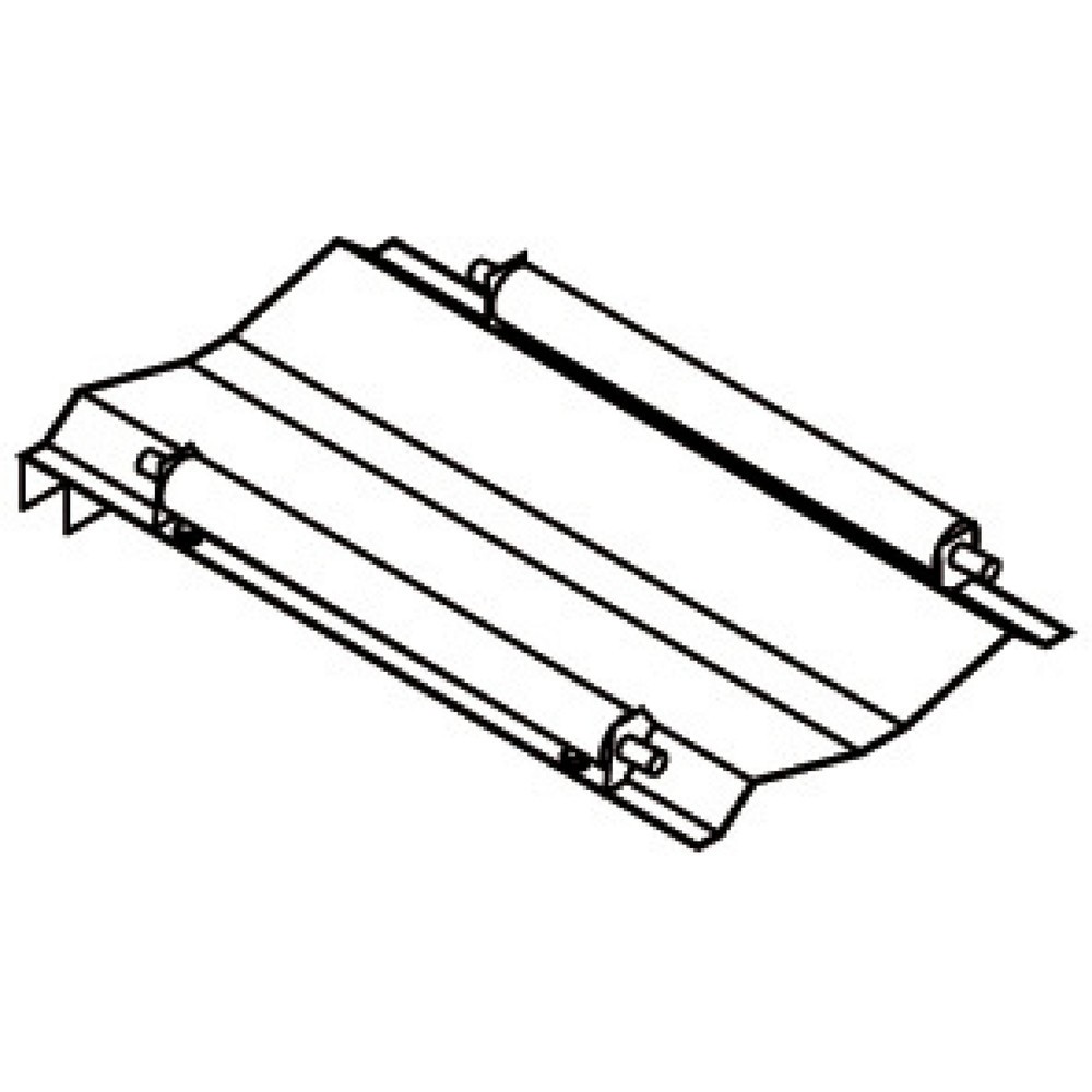 Fassauflage für 1x 200-Liter-Fass, mit Rollen, Höhe 50 mm