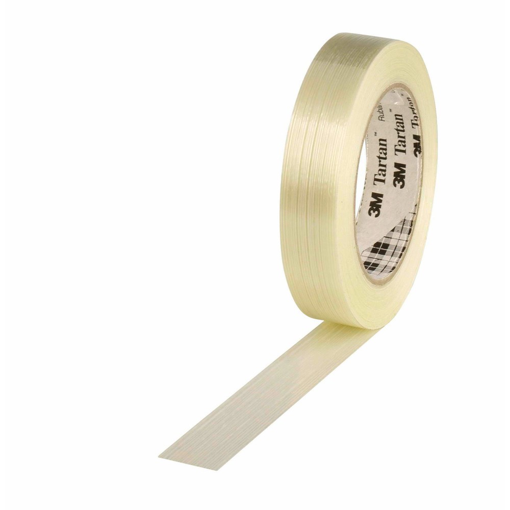 Filament-Klebeband für Gefahrgutverpackungen, längsverstärkt, BxL 25 mm x 50 lfm, 12 Stk/VE