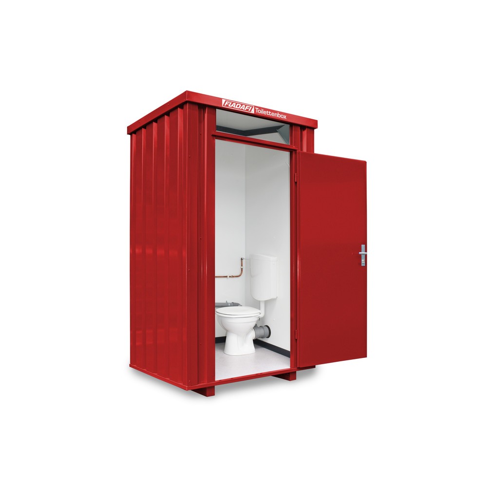 Toilette mobile FLADAFI® galvanisée, montée