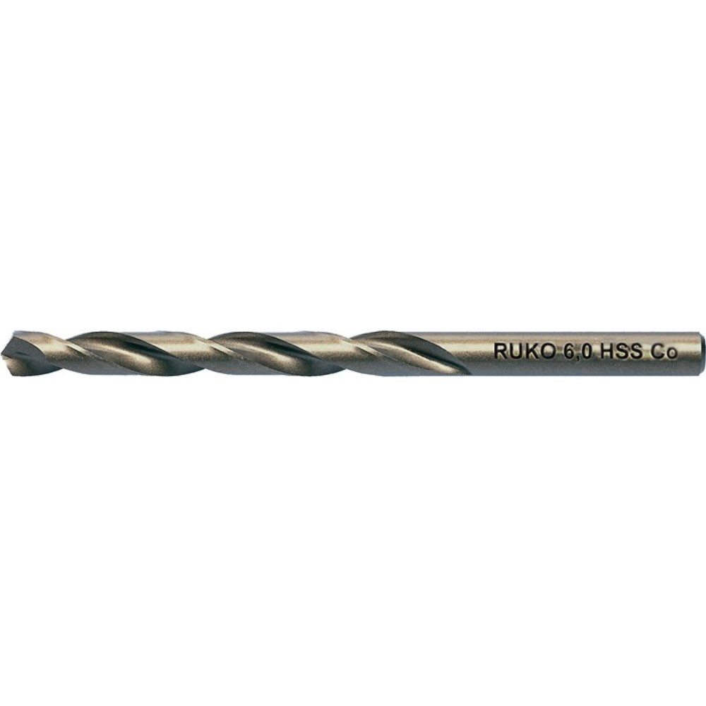 Foret hélicoïdal DIN338 Type N D.2,5mm HSS-Co5 RUKO