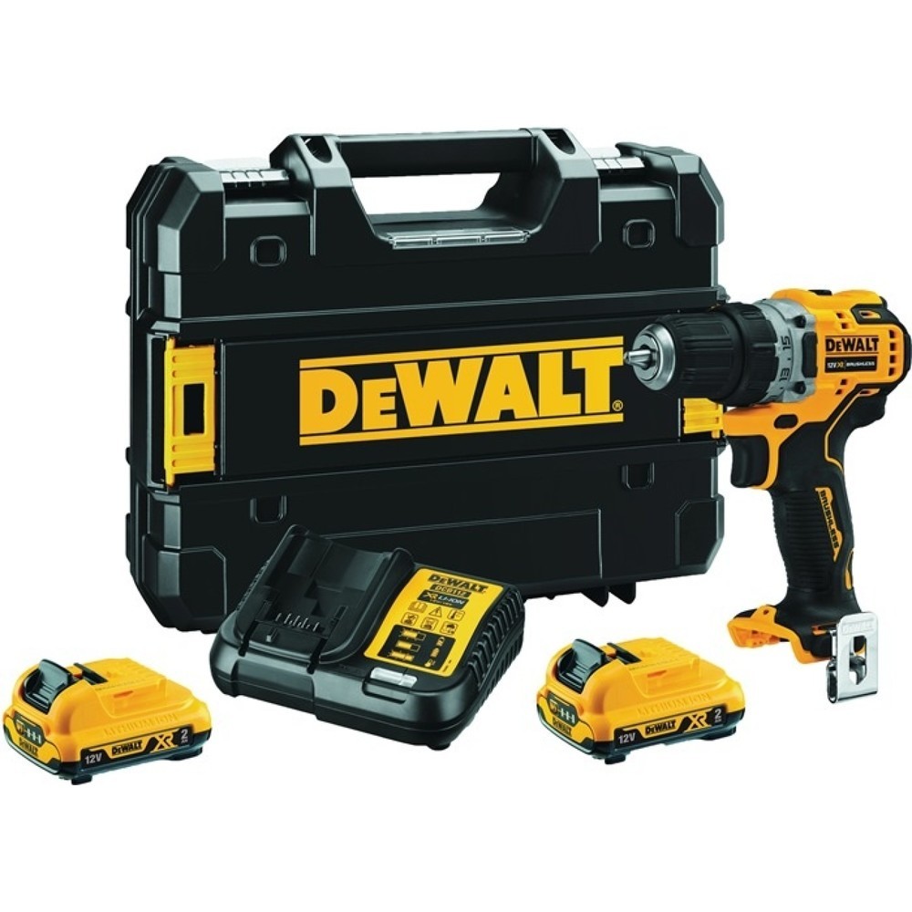 Perceuse sans fil DCD 701 D2 12 V 2 Ah 1,5-10 mm DEWALT