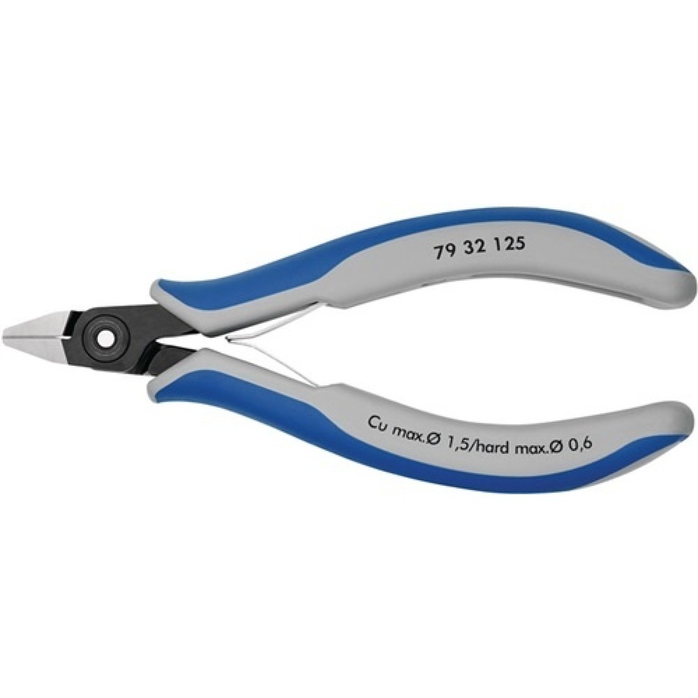 Pince coupante électronique de précision longueur 125 mm forme 4 facette non pol