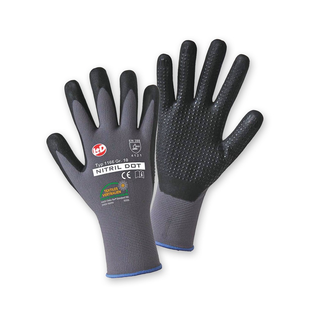 Gants de protection spécial mécanique Dot, taille 11