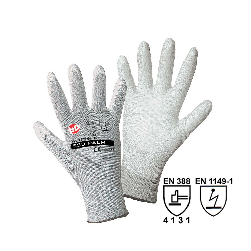 Gants de protection spécial mécanique ESD, taille 9