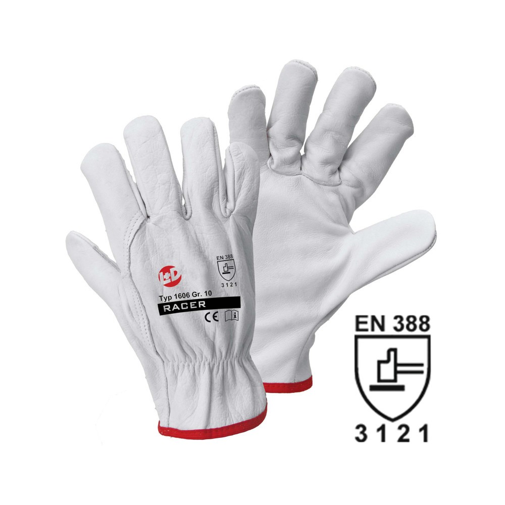 Gants de protection contre les contraintes mécaniques Racer, taille 11