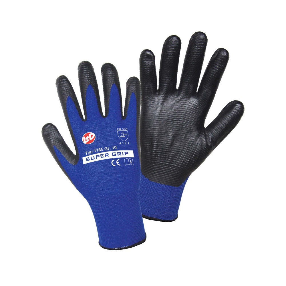 Gants de protection spécial mécanique Super Grip, taille 10