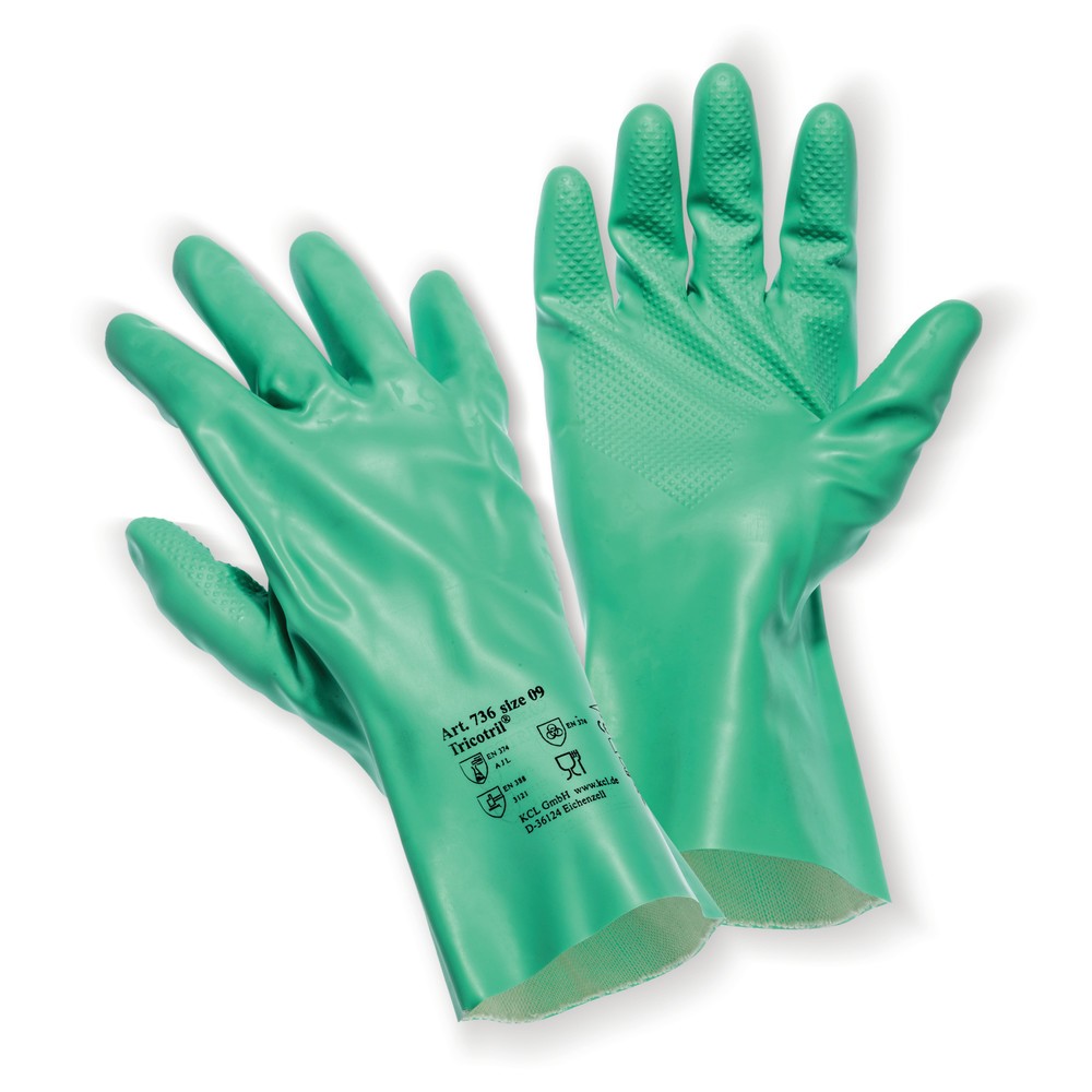 Gants de protection contre les produits chimiques KCL Tricotril® 736, taille 10