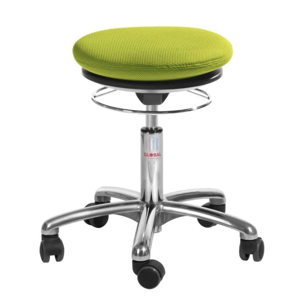 Global Stole A/S Tabouret Pilates, tissu 3D, hauteur d’assise comprise entre 450 et 580 mm, vert