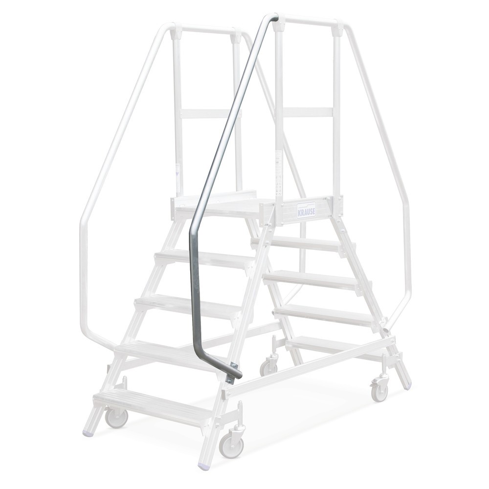 Handlauf für KRAUSE® STABILO Podesttreppe, für 3+4 Stufen